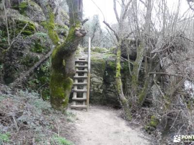 Cañones del Río Cega y Santa Águeda – Pedraza;parque del gorbea embalses en madrid senderismo zamora